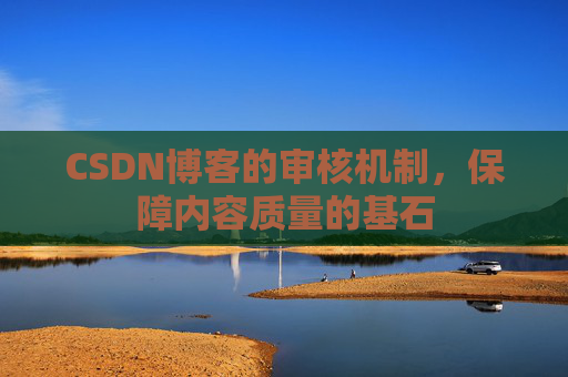 CSDN博客的审核机制，保障内容质量的基石